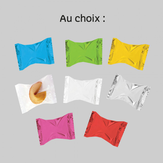 BOÎTE DE 2 FORTUNE COOKIES PERSONNALISÉS 'CITA'