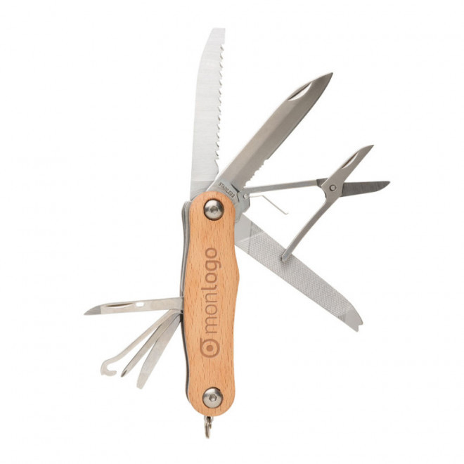 COUTEAU DE POCHE PERSONNALISABLE EN BOIS 'KALANDOR'