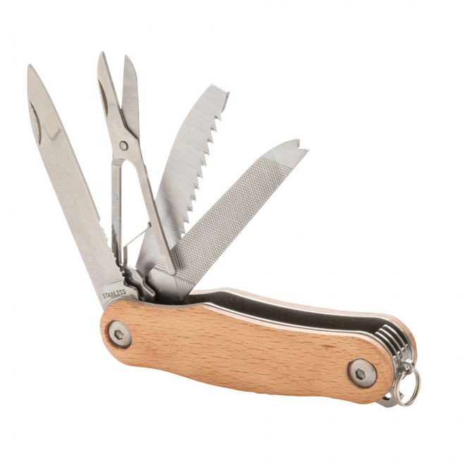 COUTEAU DE POCHE PERSONNALISABLE EN BOIS 'KALANDOR'