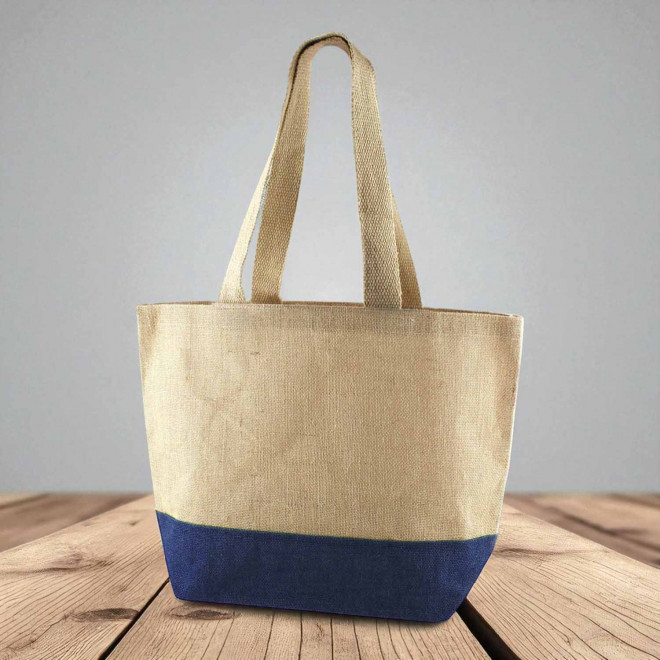 CABAS EN JUTE COLORE PERSONNALISABLE 'FERIEL'