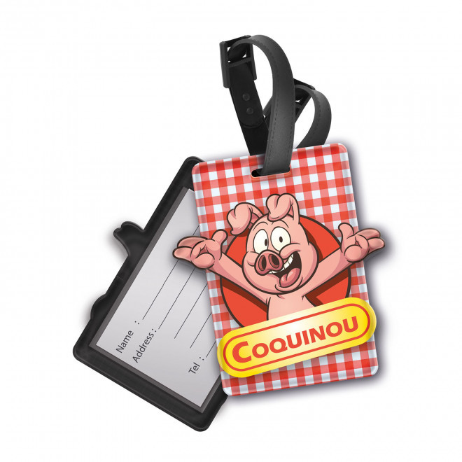 ETIQUETTE A BAGAGE PERSONNALISABLE PVS FLEX 'DEMILO'