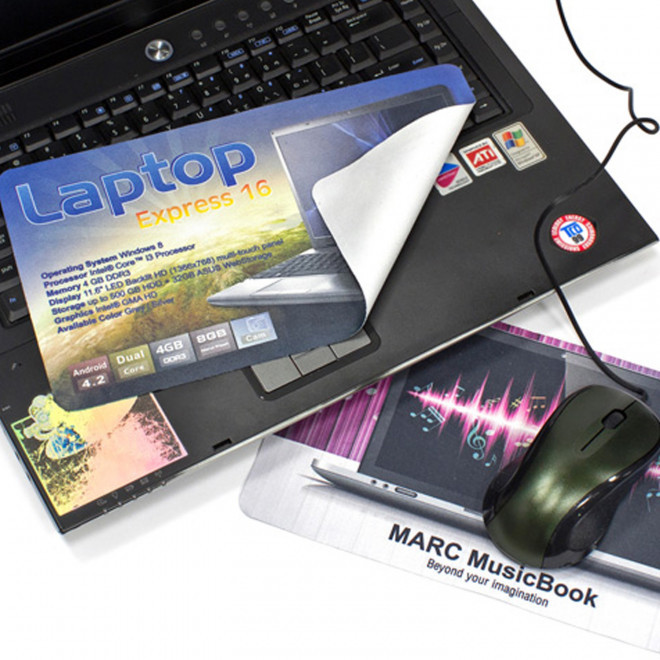 LINGETTE MICROFIBRE 27.5X16 PERSONNALISEE 'EPOUSTIF 250'