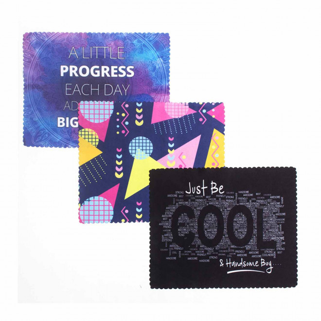 LINGETTE MICROFIBRE 17.5X15 PERSONNALISEE 'EPOUSTIF 150'