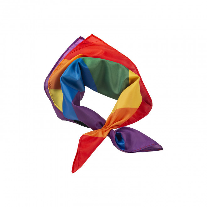 BANDANA PERSONNALISABLE 'RODEO RAINBOW'
