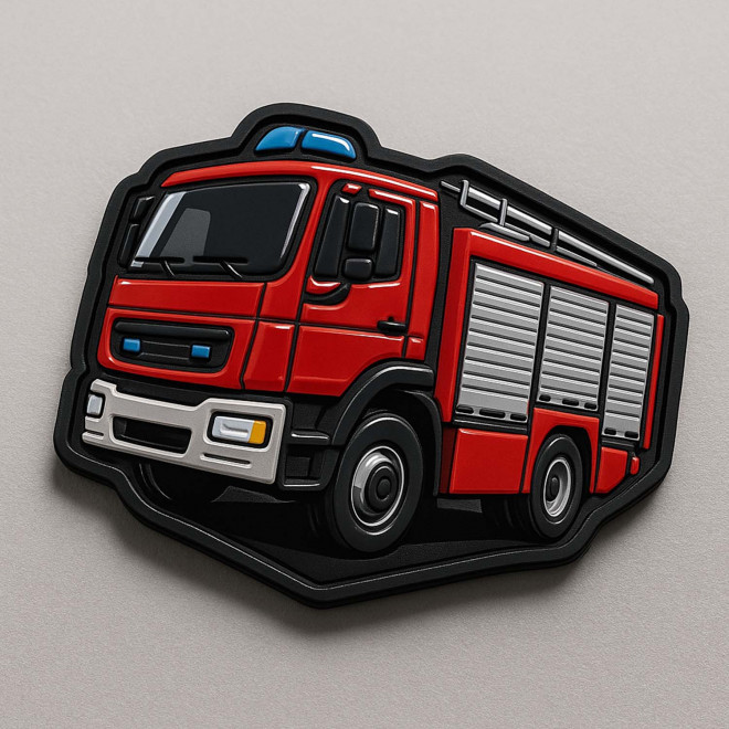 ECUSSON PVC THERMOCOLLANT PERSONNALISABLE 'CRAT' 5X5CM