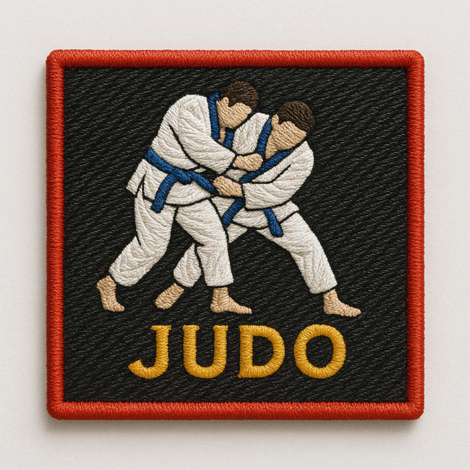 ECUSSON BRODE VELCRO PERSONNALISABLE 'CRAT' 5X5CM