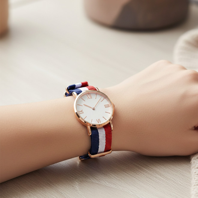 MONTRE FEMME PERSONNALISABLE 'AXELLE'