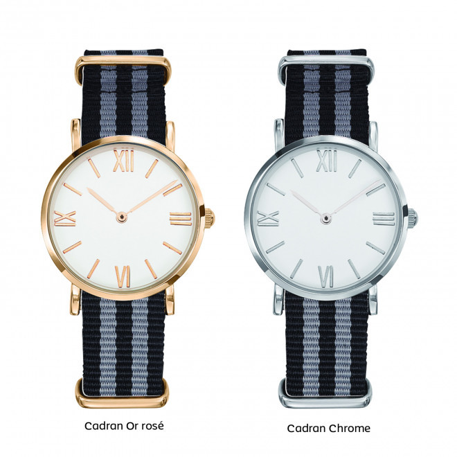 MONTRE FEMME PERSONNALISABLE 'AXELLE'