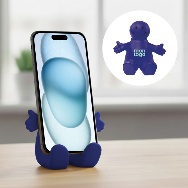 SUPPORT TELEPHONE PUBLICITAIRE ANTI STRESS 'BAUDRY HUG'