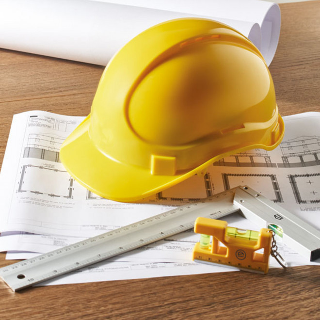 CASQUE DE SECURITE PERSONNALISABLE 'HELMO'