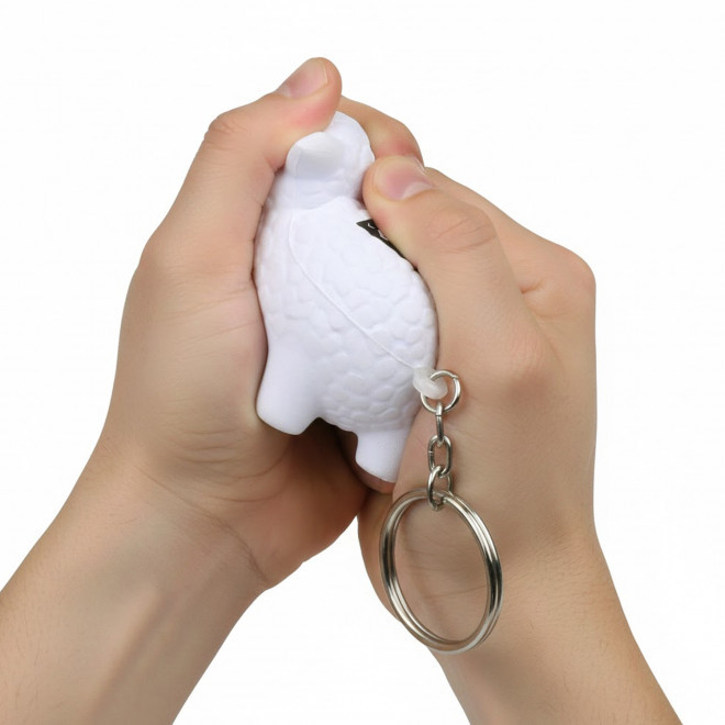 PORTE CLES ANTI STRESS PUBLICITAIRE 'STREZOU MOUTON'