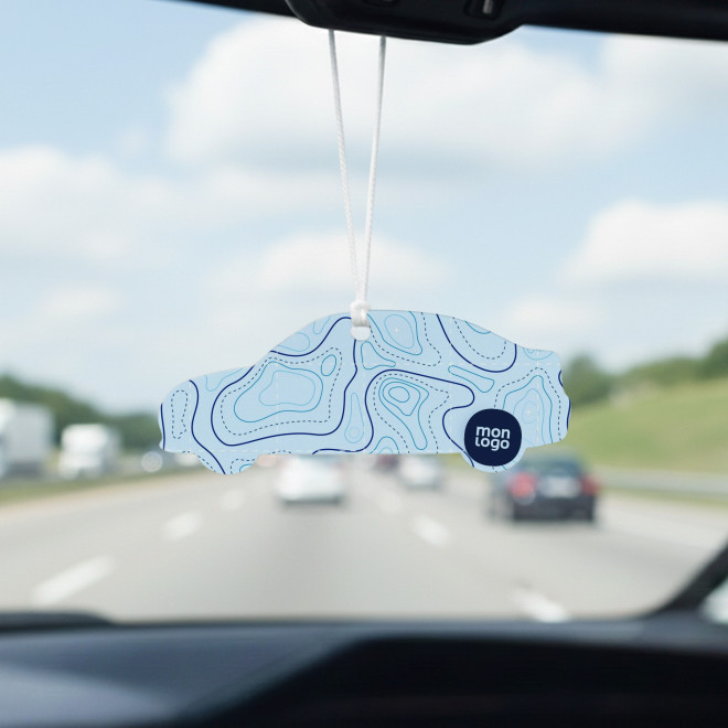 DESODORISANT VOITURE PERSONNALISABLE 'KENDO VOITURE'