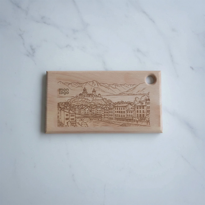 PLANCHE A DECOUPER EN BOIS MIF PERSONNALISABLE 'BOISO M'