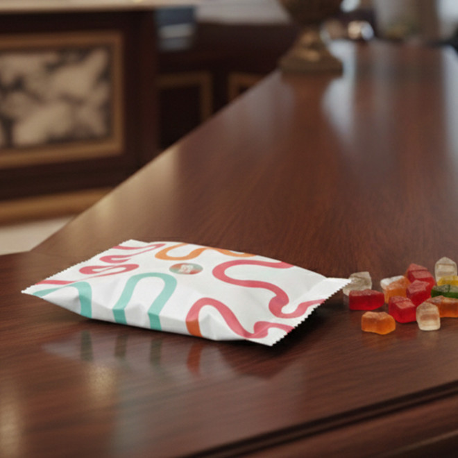 LOT DE 100 SACHETS DE BONBONS PERSONNALISABLES 'HARIBO'