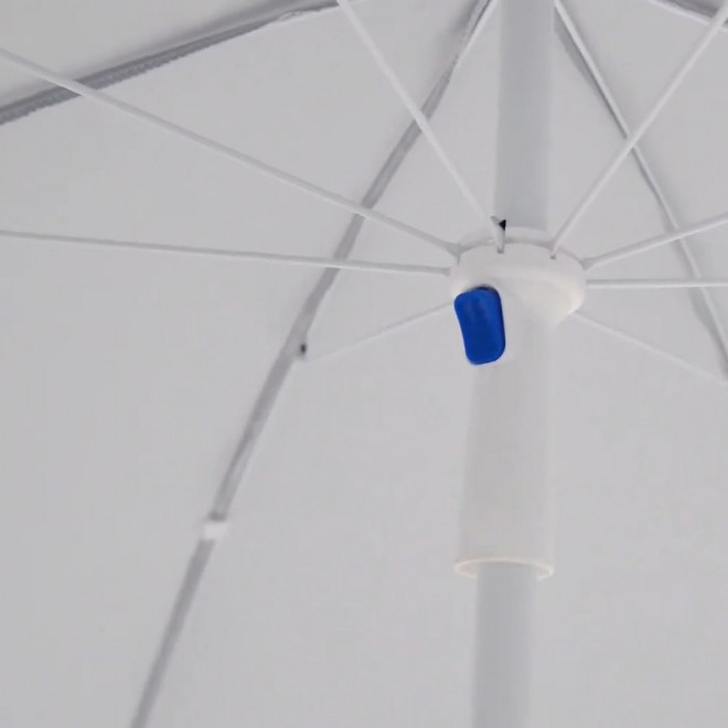 PARASOL PERSONNALISABLE ROND 'BEACHCALOR VOLETS'