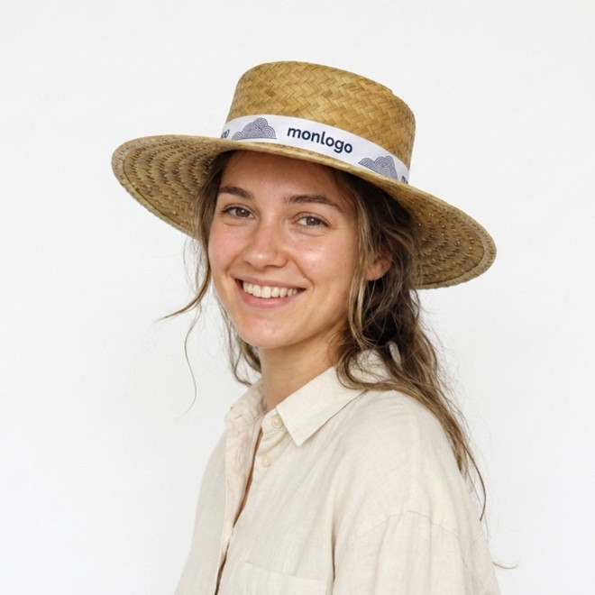 CHAPEAU PERSONNALISABLE CANOTIER 'CANOTA'