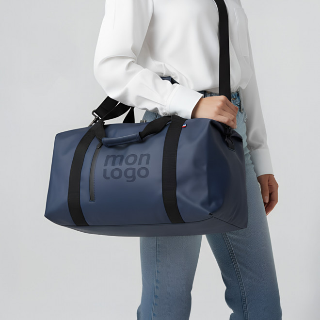 SAC VOYAGE PUBLICITAIRE EN PU ORIGINE FRANCE 'ANTHONY'