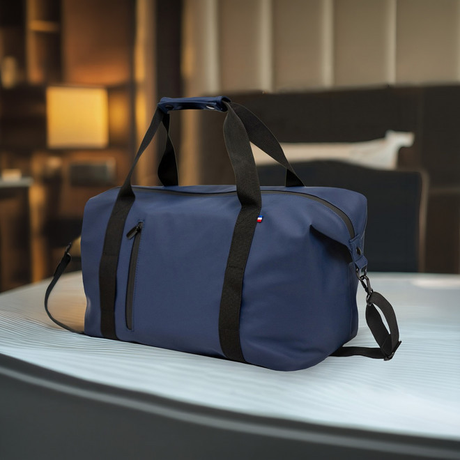 SAC VOYAGE PUBLICITAIRE EN PU ORIGINE FRANCE 'ANTHONY'