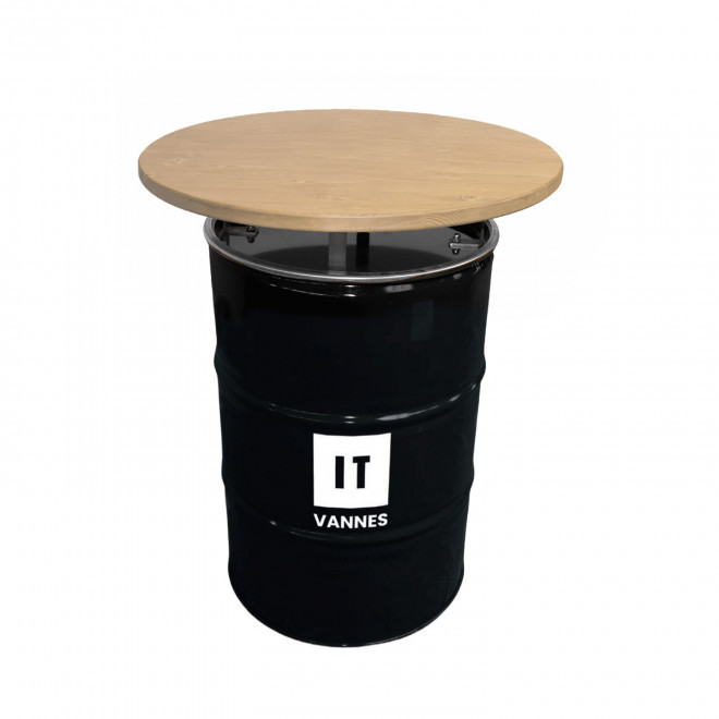 BARIL PERSONNALISABLE 'BAROUL BLACK TABLE'