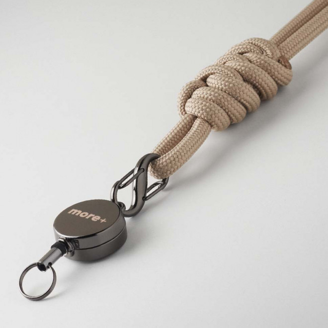 LANYARD AVEC CORDON DEROULEUR PERSONNALISE 'HALSA'