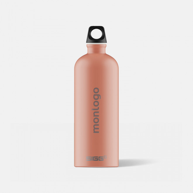 GOURDE EN ALUMINIUM SIGG 1L PERSONNALISABLE 'TRAVELLER'