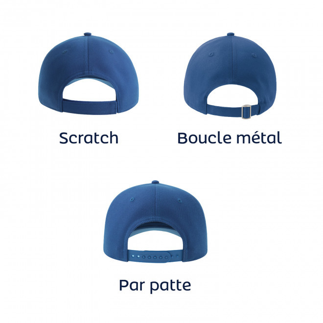 CASQUETTE SUR MESURE ATLANTIS 5P PERSONNALISEE '1002'