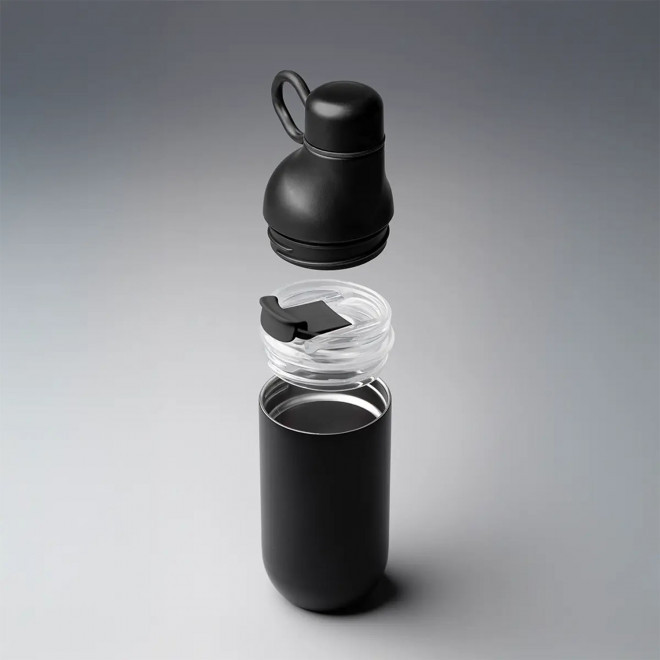 GOURDE ET MUG ISOTHERME 2 EN 1 PERSONNALISES 500ML 'TIHOU'