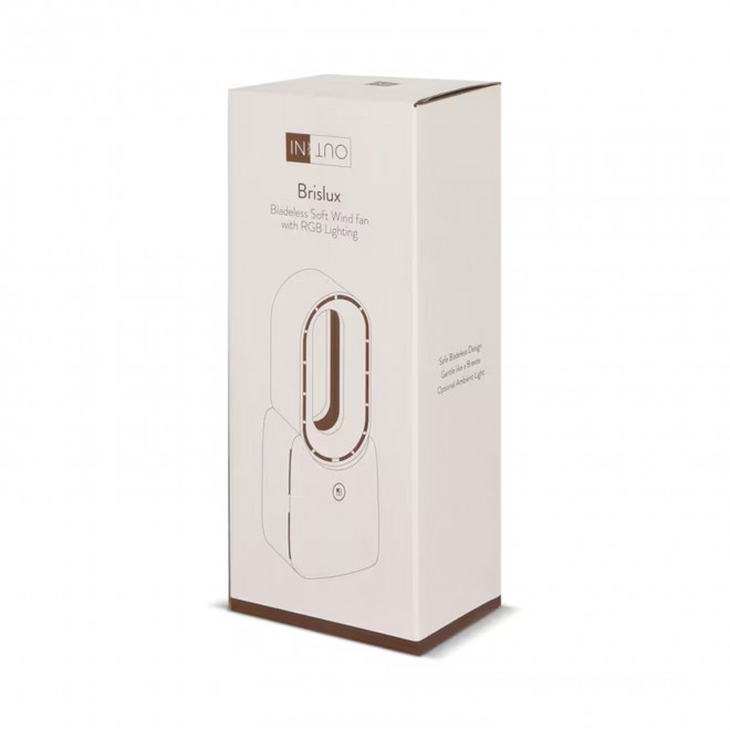 VENTILATEUR PUBLICITAIRE SANS PALES AVEC LED 'JISON'