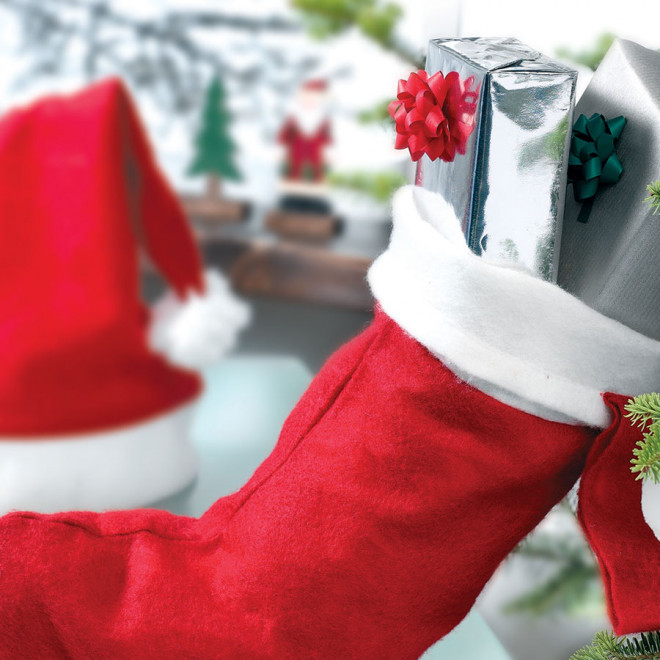 BOTTE DE NOEL PUBLICITAIRE 'NOBO'