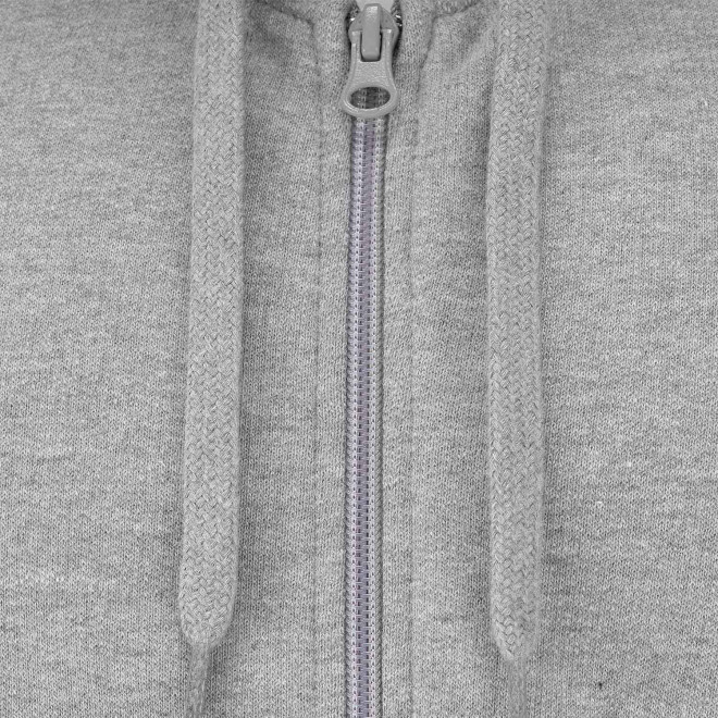 SWEAT ZIPPÉ PERSONNALISÉ À CAPUCHE MIXTE 'STONE' 260 GR/M²
