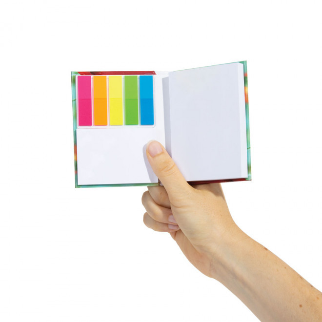 BLOC MEMOS ET MARQUE PAGES PUBLICITAIRE RIGIDE 'PADOL'