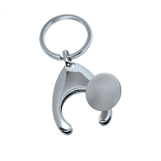 PORTE CLÉS AVEC JETON 'EUROMÉTAL PLUS'