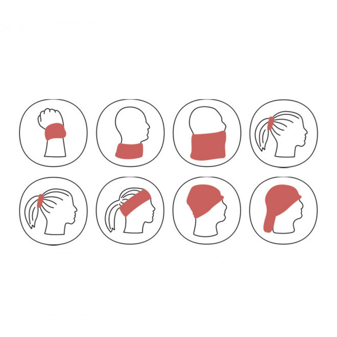 CACHE COU PERSONNALISÉ EN POLYESTER 'SHERPA'