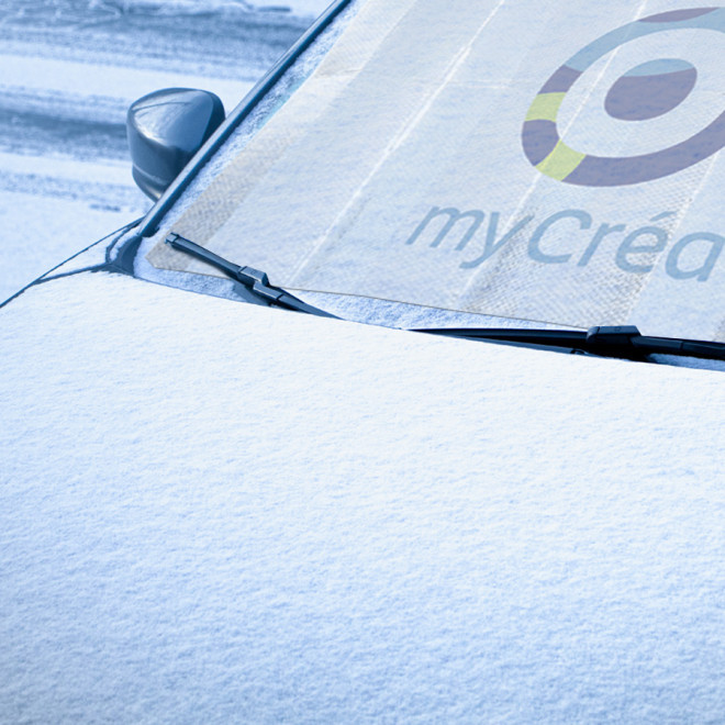 PARE NEIGE VOITURE PERSONNALISÉ 'SNODY'