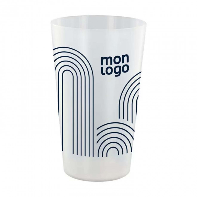 GOBELET MIF RÉUTILISABLE PERSONNALISÉ 30 CL 'CUPY'