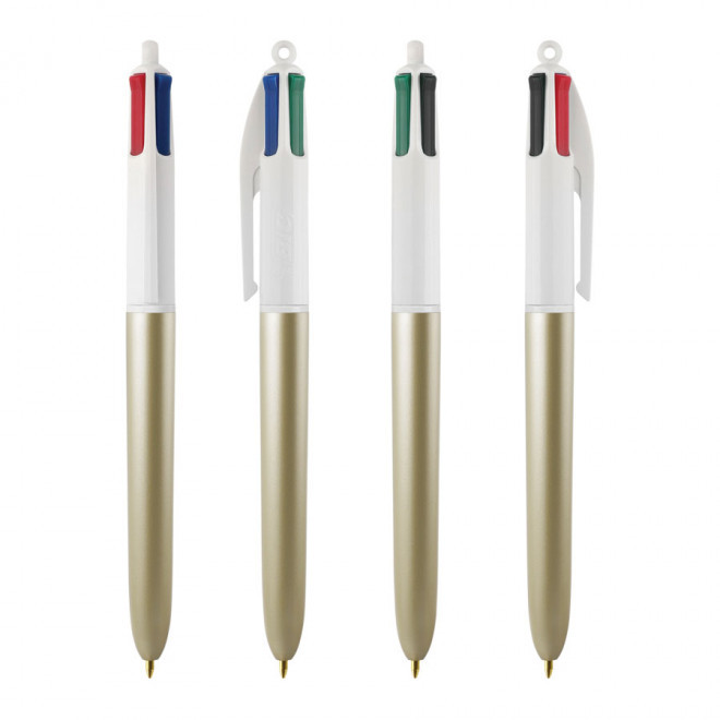 STYLO BIC® PERSONNALISABLE 4 COULEURS 'GLACE'