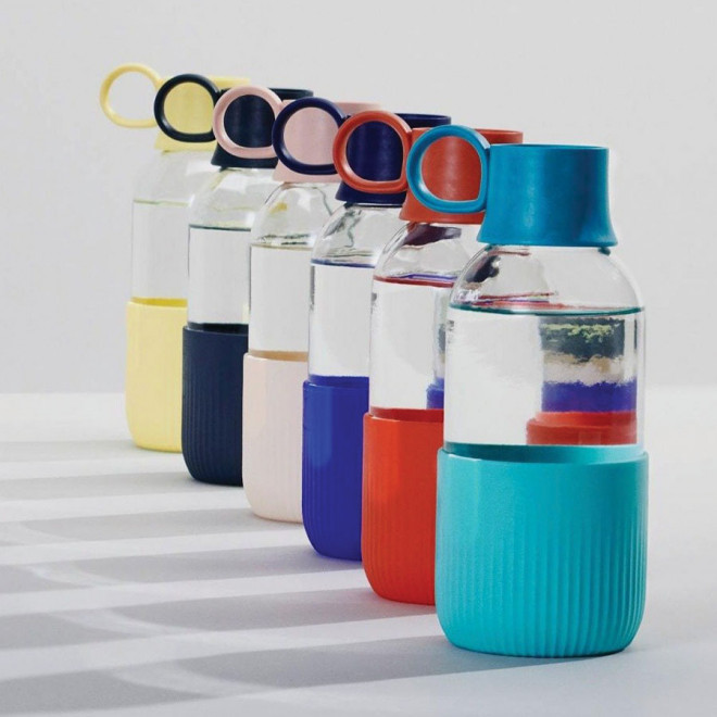 GOURDE TRANSPARENTE PUBLICITAIRE EN VERRE 'GOBI INDOOR'