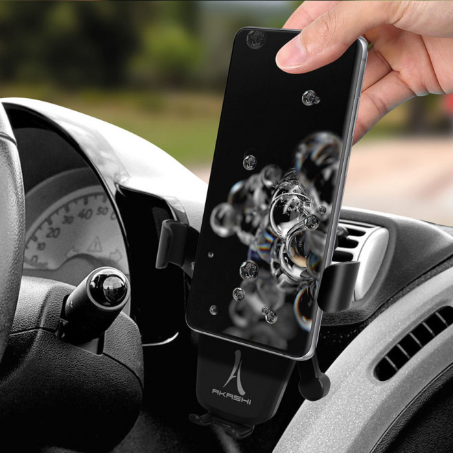 SUPPORT TÉLÉPHONE AKASHI® PERSONNALISÉ POUR VOITURE 'HESTIA'