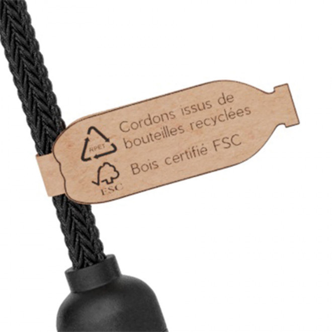 CÂBLE DE CHARGE LONG 3 EN 1 SCX ® PERSONNALISÉ AVEC LOGO LUMINEUX 'KIPA'