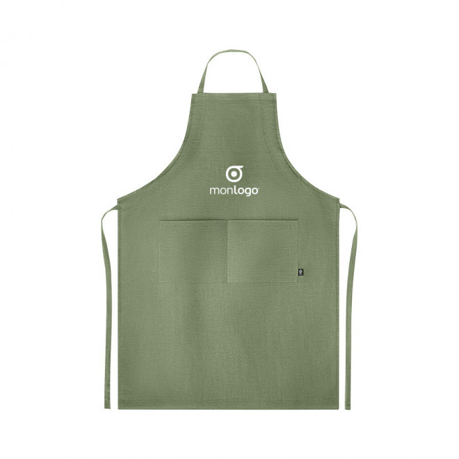 TABLIER PERSONNALISÉ EN CHANVRE 'COCADA'