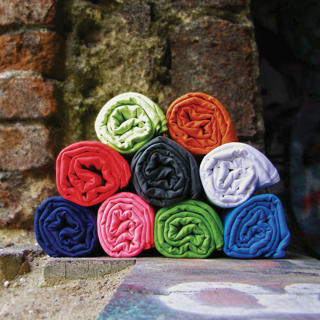 SERVIETTE MICROFIBRE PERSONNALISÉE QUADRI 'DULLY'