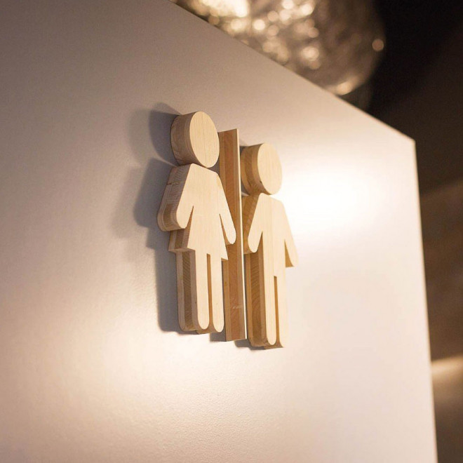 ENSEIGNE 3D PERSONNALISÉE EN BOIS 'FOREST'