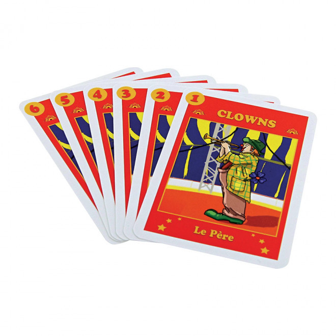 JEU DE 7 FAMILLES PUBLICITAIRE 'OLIVE'