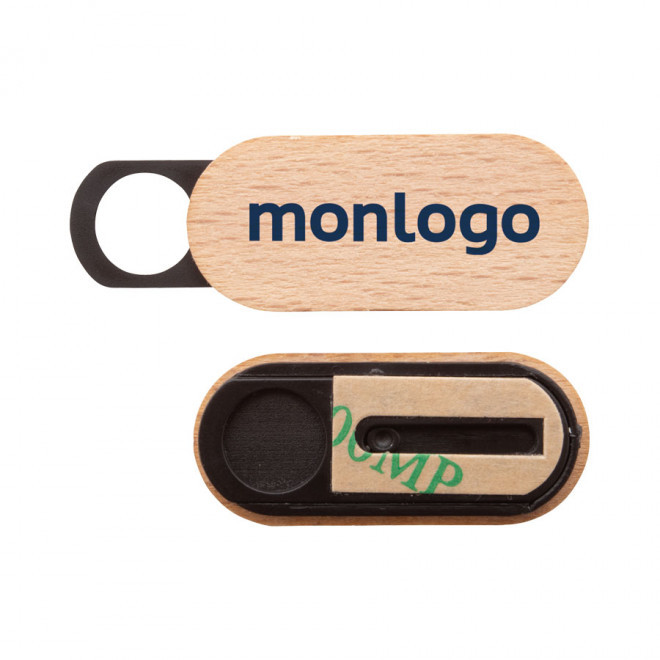 CACHE CAMÉRA PERSONNALISÉ EN BOIS AVEC CARTONETTE 'COBER WOOD'