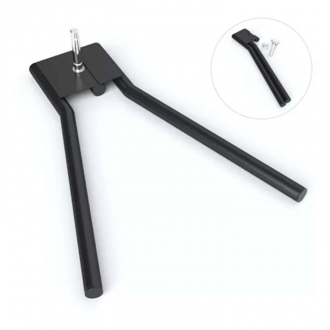 DRAPEAU PERSONNALISÉ ORIFLAMME GOUTTE + PIED PNEU 'TOLEN'