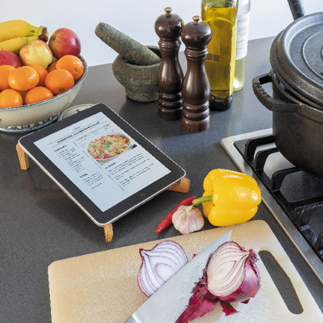 SUPPORT ORDINATEUR PORTABLE PUBLICITAIRE 'TECHBOO'