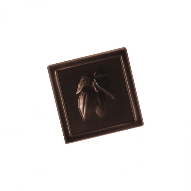 CARTE DE 9 CARRÉS DE CHOCOLAT PERSONNALISÉE LPCC®  'CALIMIA'