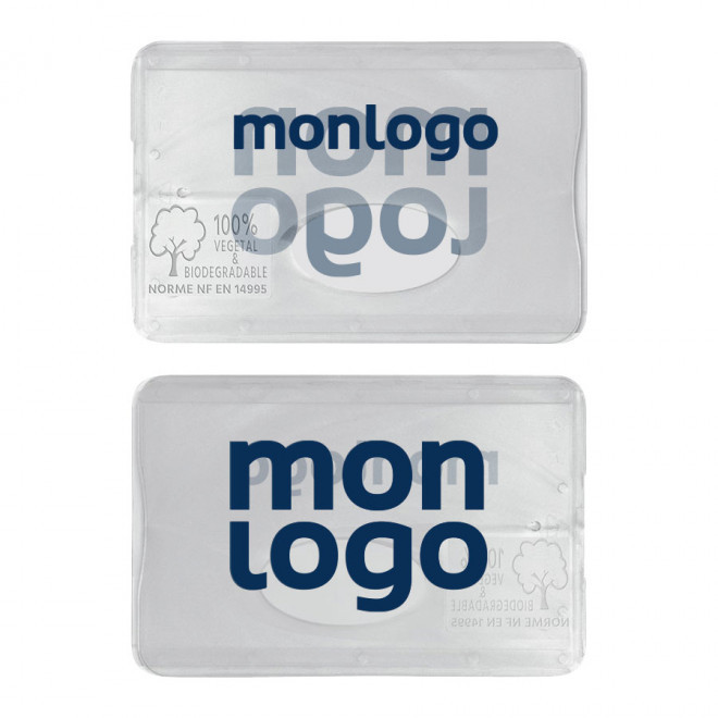 ÉTUI CARTE DE CRÉDIT PERSONNALISÉ RIGIDE 'LINZ VÉGÉTAL'