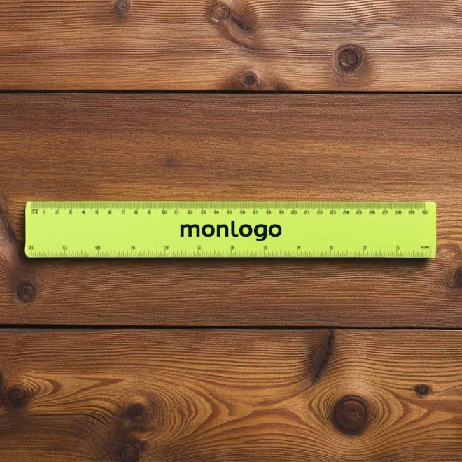 RÈGLE FLEXIBLE PERSONNALISÉE DE 30 CM 'KORO'