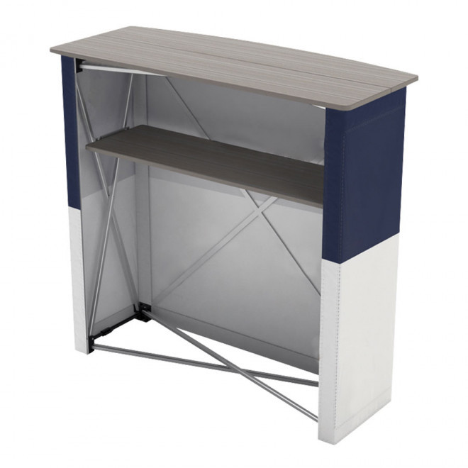 COMPTOIR D'ACCUEIL PERSONNALISÉ 'VELCRO BAR'   EXPEDITION EXPRESS 96H